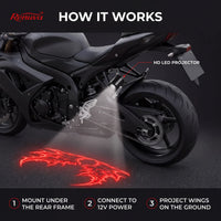 Motorcycle Projector Light Kit