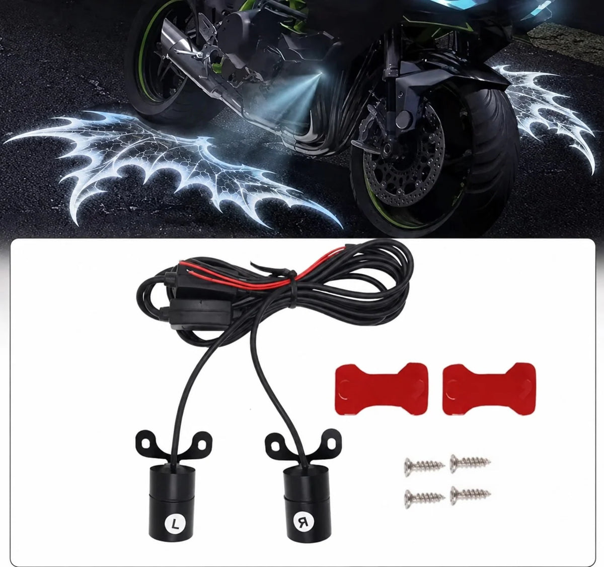 Motorcycle Projector Light Kit